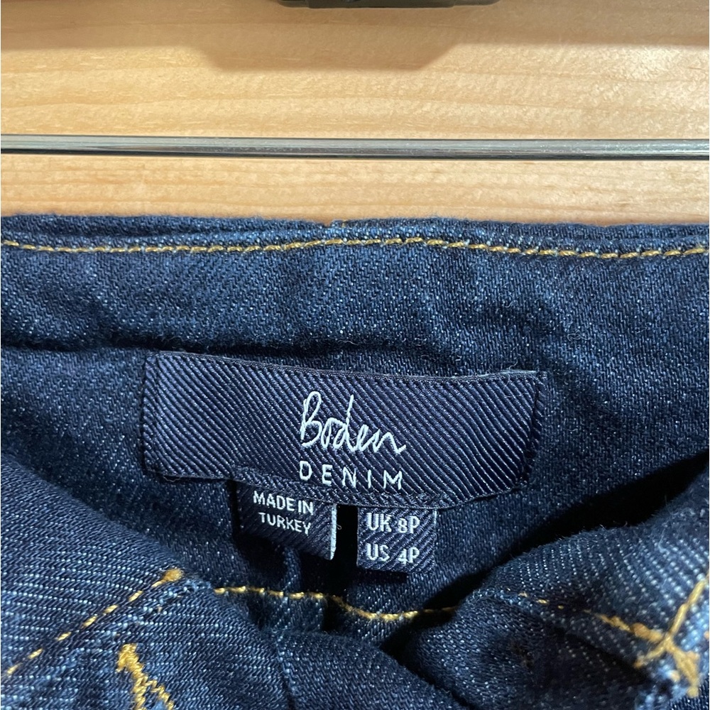 Boden Berkeley Denim Pants in Size 4P - Picture 6 of 10
